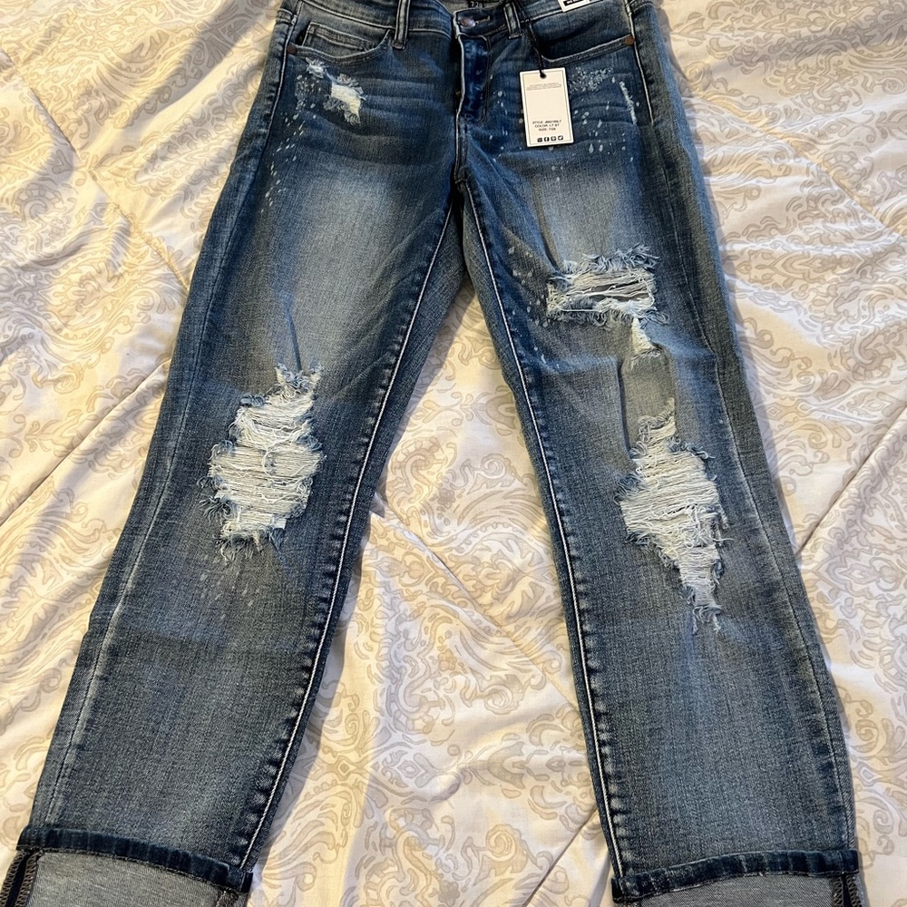 Judy Blue Bleach Splatter Jeans